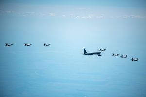 100th ARW, 31st FW integrate with US Assets over the Black Sea 100th ARW, 31st FW integrate with US Assets over the Black Sea